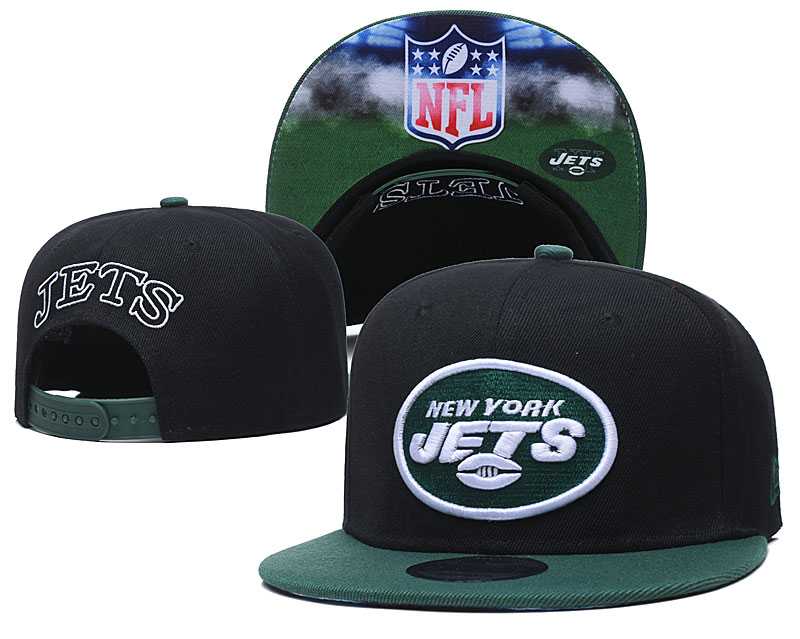 New York Jets Team Logo Adjustable Hat GS (3)